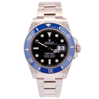 Rolex Submariner 41mm Black Dial Watch Ref# 126619LB - Happy Jewelers Fine Jewelry Lifetime Warranty