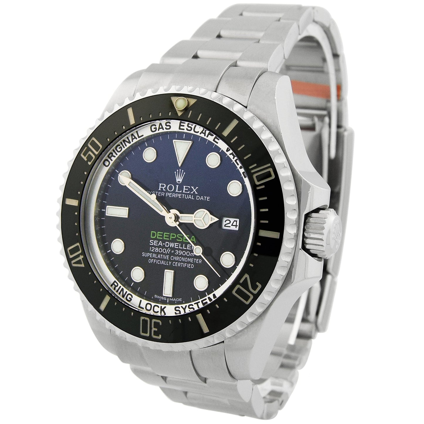 Rolex Sea Dweller Deep Sea "James Cameron" Edition 44mm Stainless Steel Deep Blue Dot Dial Watch Reference# 126660 - Happy Jewelers Fine Jewelry Lifetime Warranty