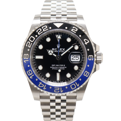 Rolex GMT-Master II 40mm Black Dial Watch Ref# 126710BLNR - Happy Jewelers Fine Jewelry Lifetime Warranty