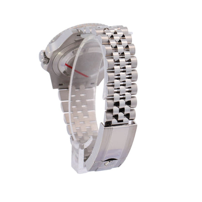 Rolex GMT Master II â€œPepsiâ€ Stainless Steel 40mm Black Dot Dial Watch Reference# 126710BLRO - Happy Jewelers Fine Jewelry Lifetime Warranty