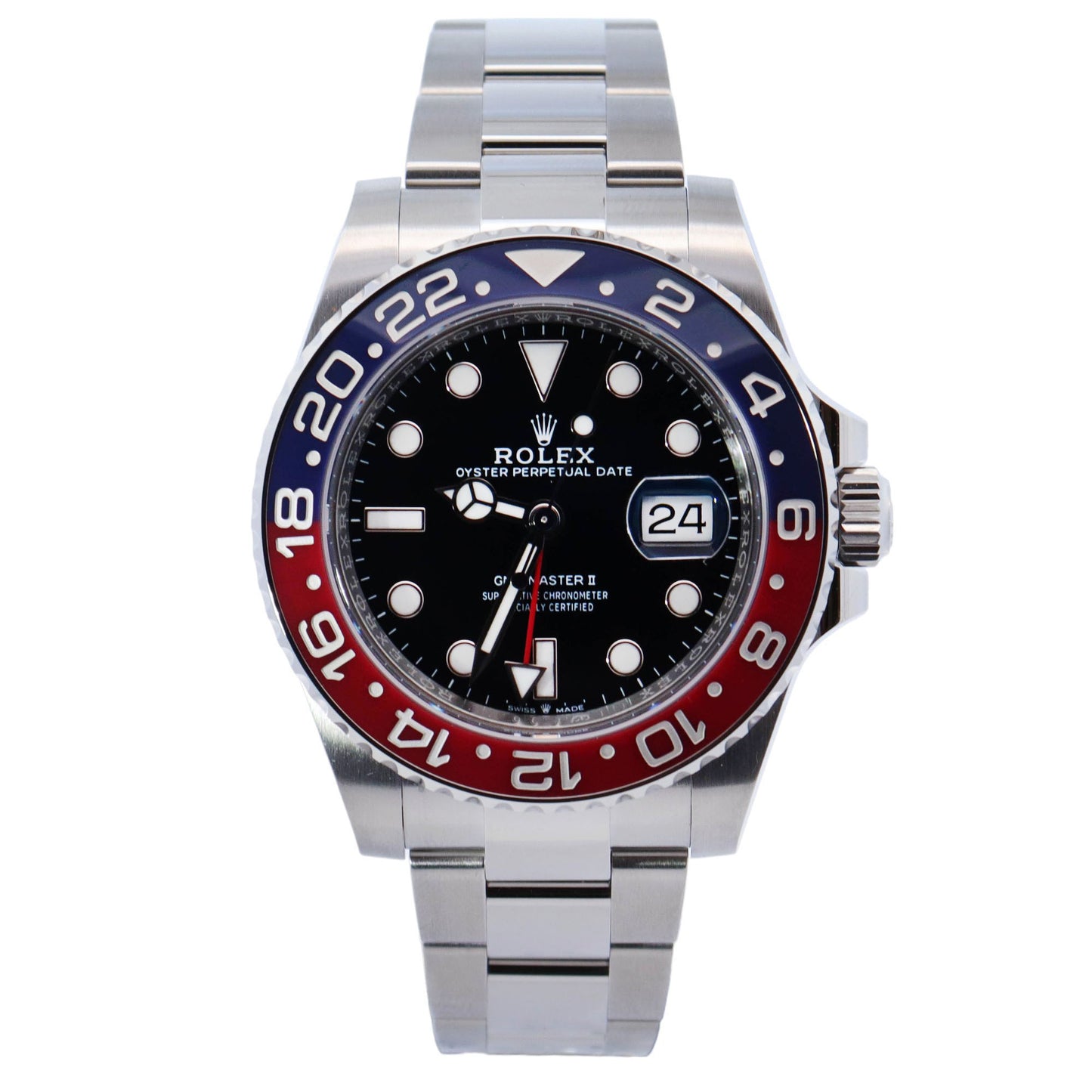 Rolex GMT Master II 40mm Black Dial Ref# 126710BLRO