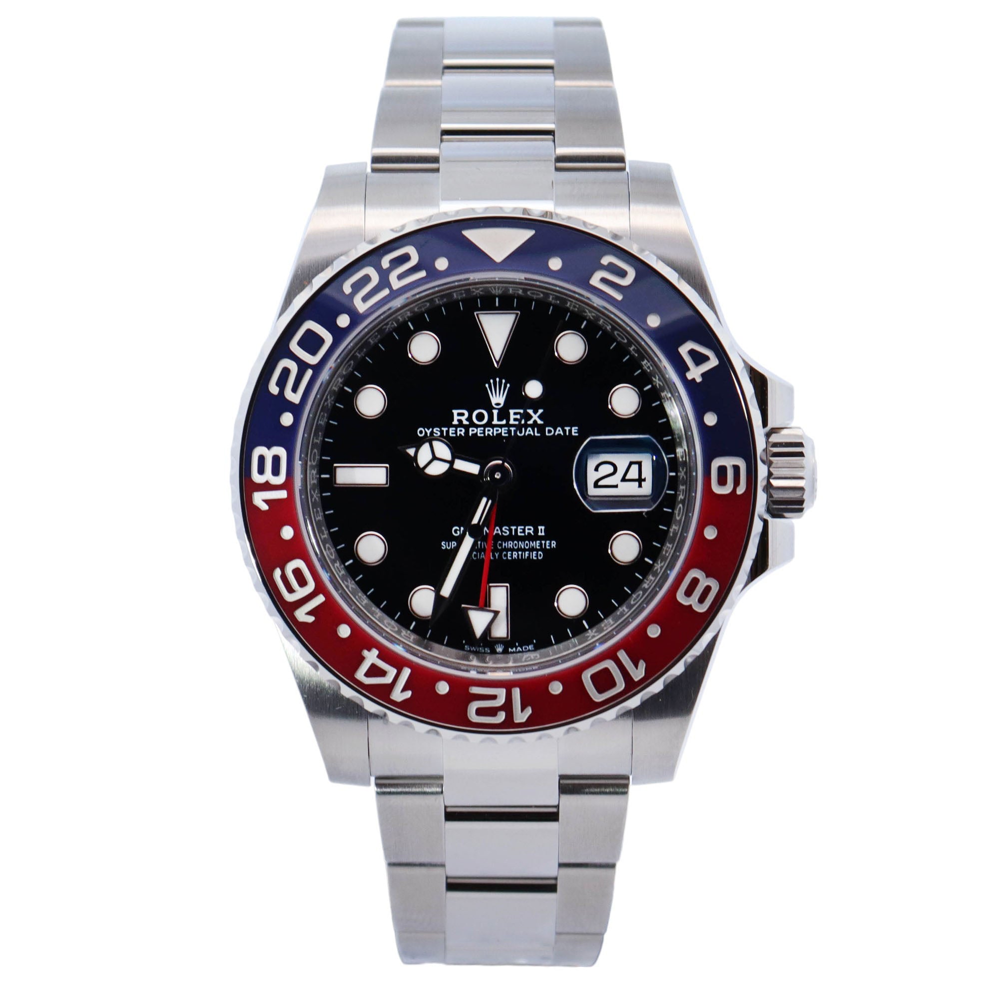 Rolex GMT Master II 40mm Black Dial Ref# 126710BLRO - Happy Jewelers Fine Jewelry Lifetime Warranty