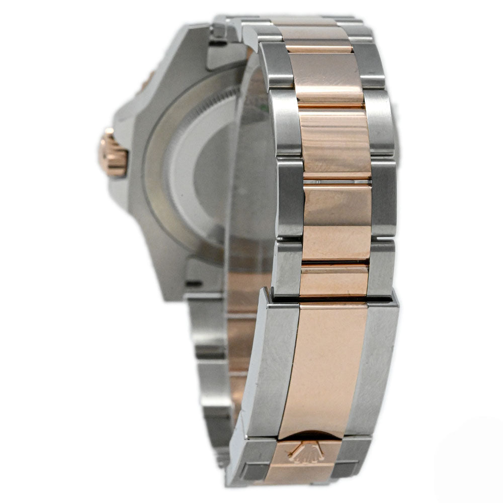 Rolex GMT Master II Two Tone Rose Gold & Steel 40mm Black Dot Dial Watch Reference#: 126711CHNR - Happy Jewelers Fine Jewelry Lifetime Warranty