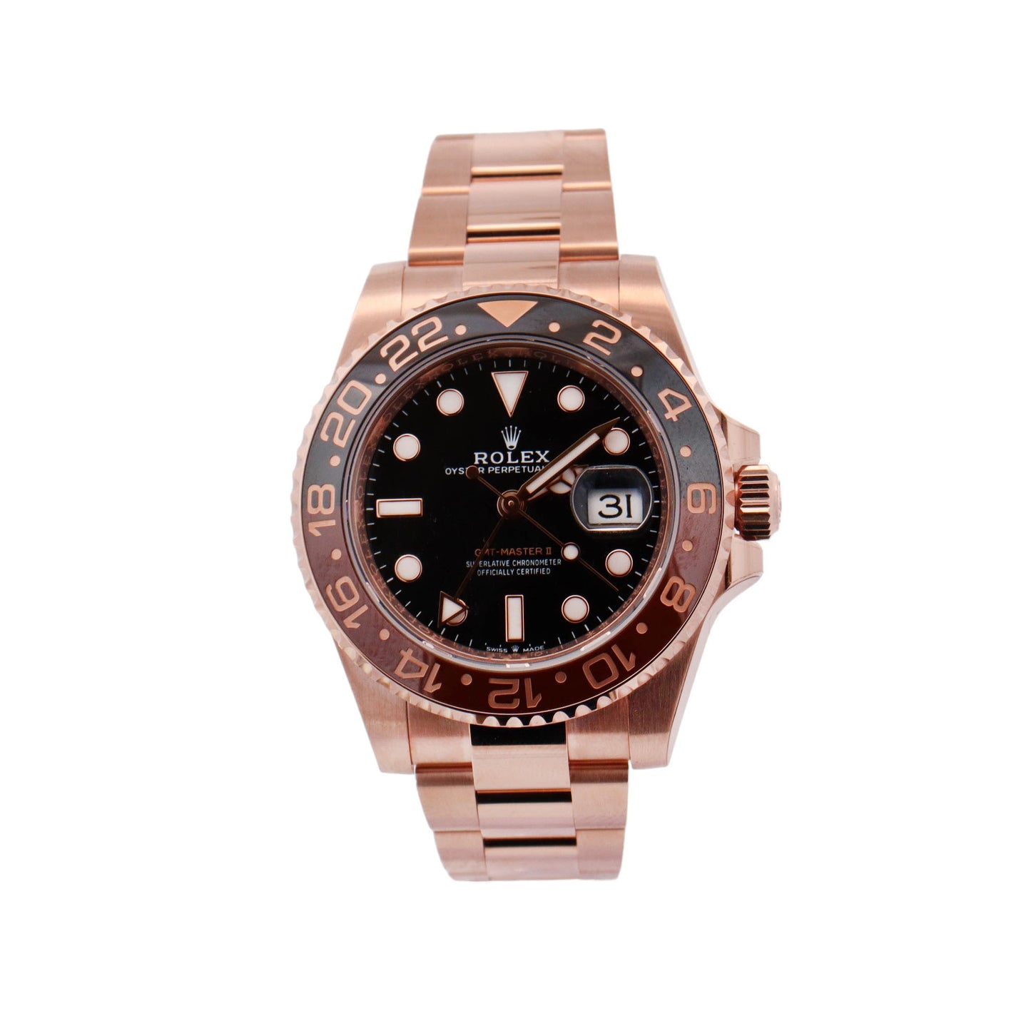 Rolex GMT-Master II 40mm Black Dial Ref# 126715CHNR