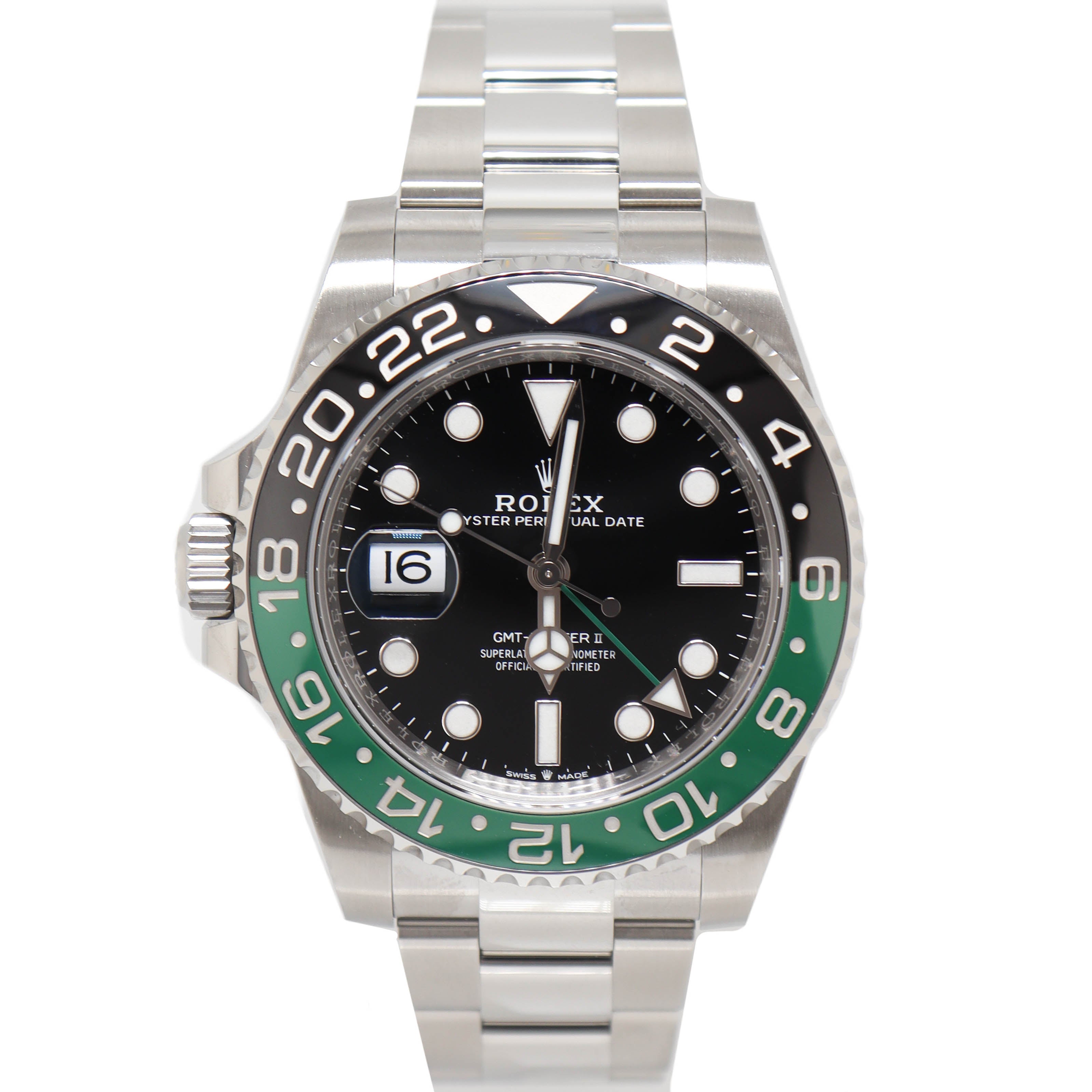 Rolex GMT-Master II 40mm Black Dial Watch Ref# 126720VTNR - Happy Jewelers Fine Jewelry Lifetime Warranty