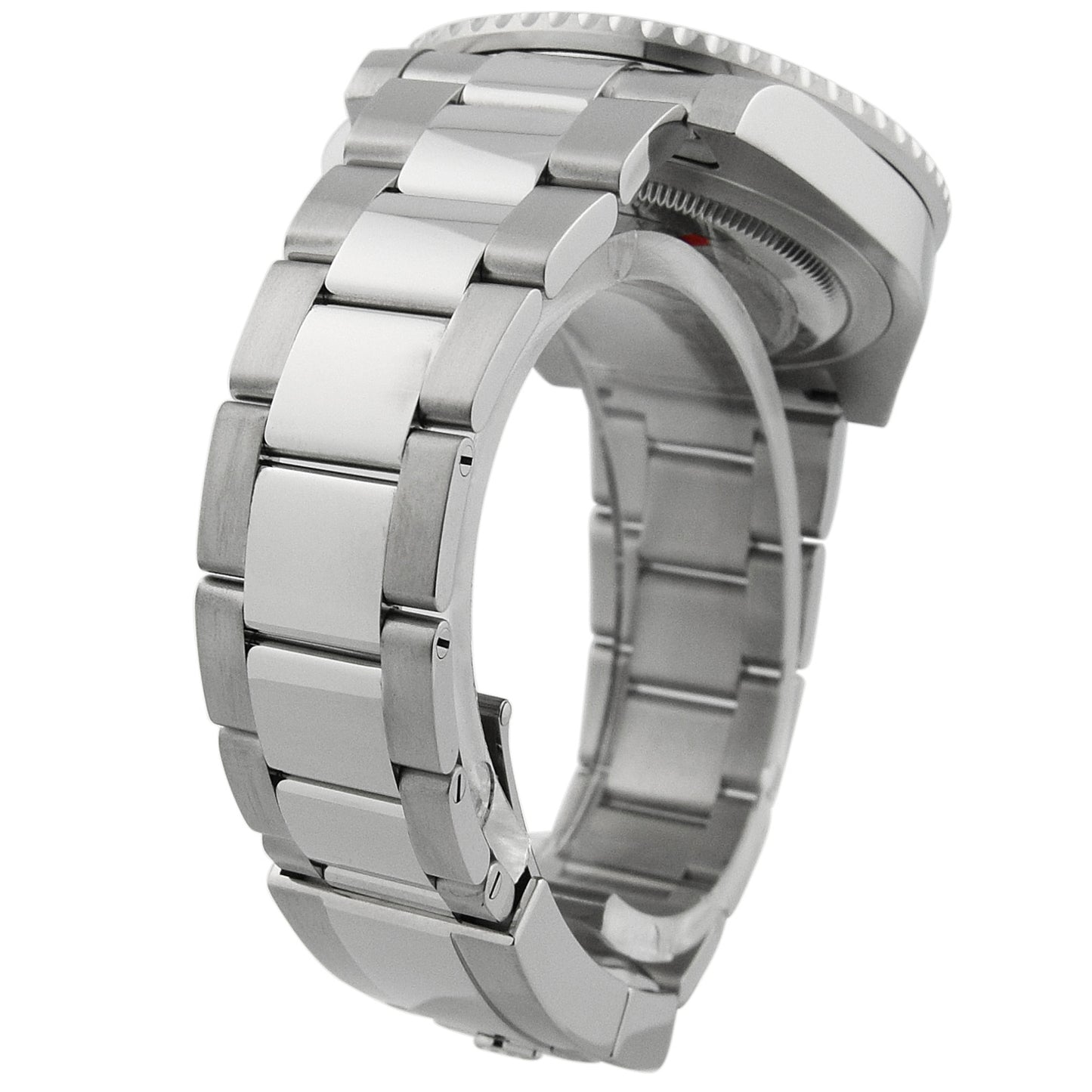 Rolex Mens GMT Master II "SPRITE" Stainless Steel 40mm Black Dot Dial Watch Reference# 126720VTNR - Happy Jewelers Fine Jewelry Lifetime Warranty