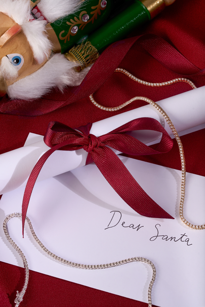 Day 7- 12 Days of Christmas! Classic Lab Diamond Tennis Necklace