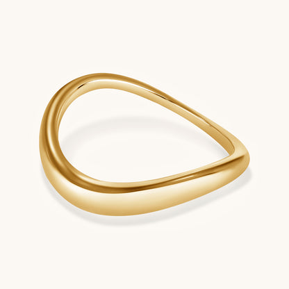 Petite Solid Gold Motion Ring