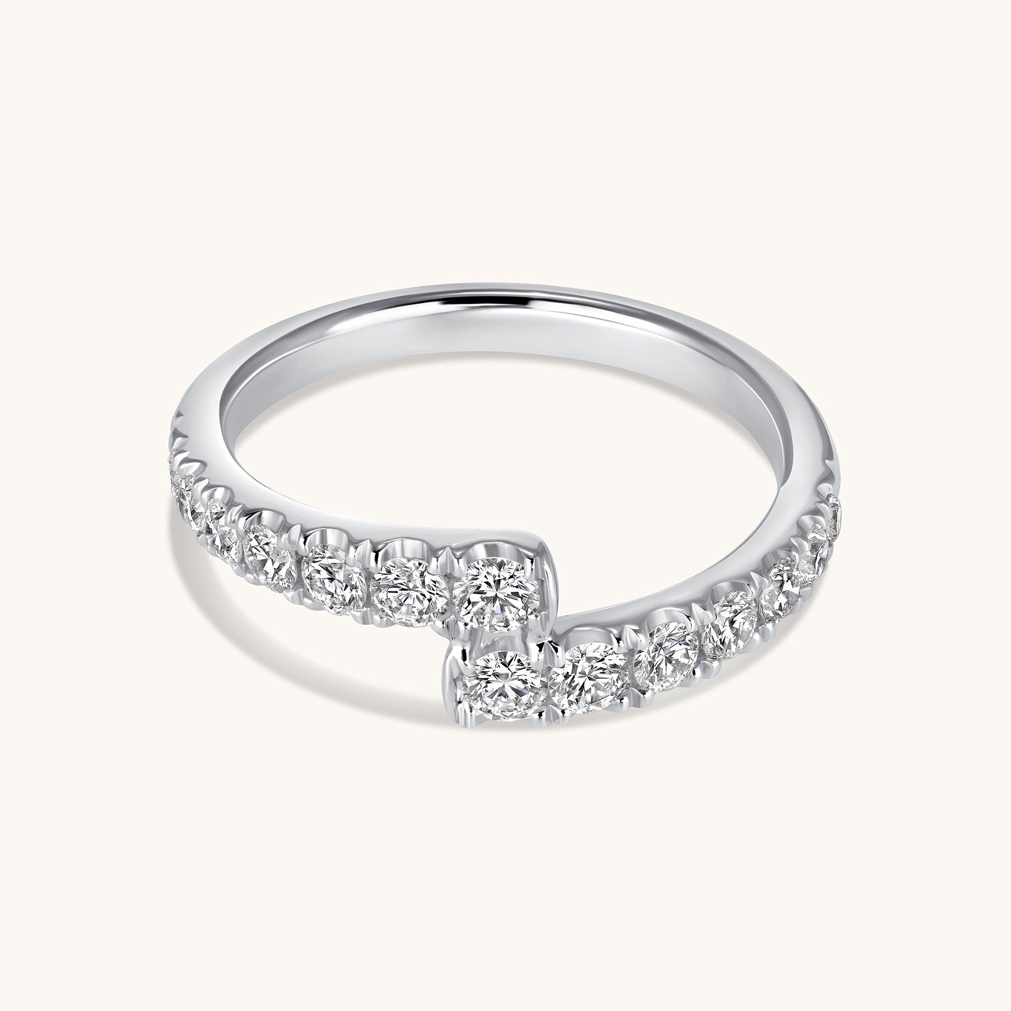 Classic Diamond Wrap Ring - Happy Jewelers Fine Jewelry Lifetime Warranty