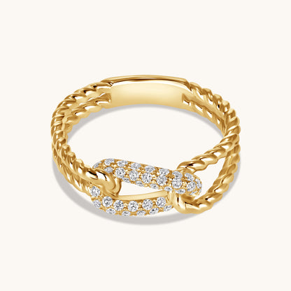 Diamond Knot Ring - Happy Jewelers Fine Jewelry Lifetime Warranty