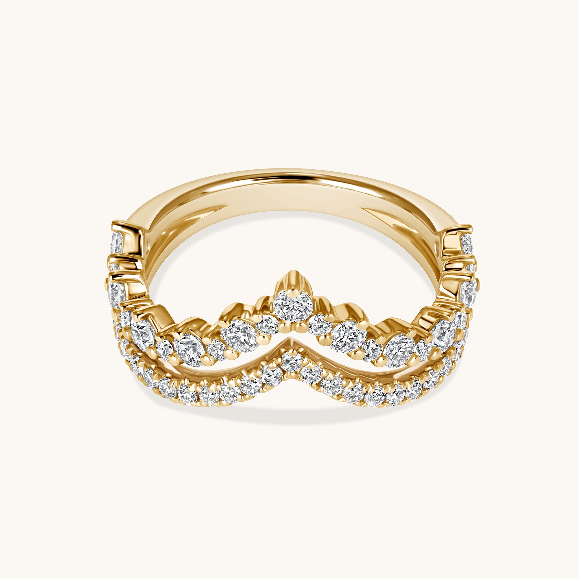 Diamond Crown Ring