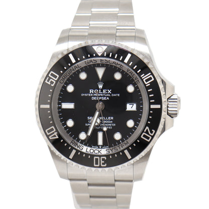 Rolex Sea-Dweller 44mm Black Dial Watch Ref# 136660 - Happy Jewelers Fine Jewelry Lifetime Warranty