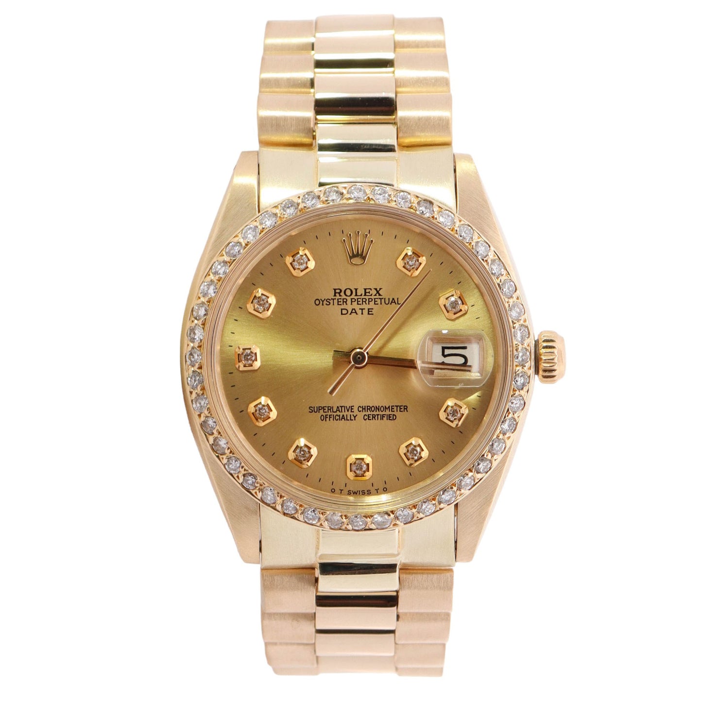 Rolex Oyster Perpetual 34mm Champagne Dial Ref# 1503