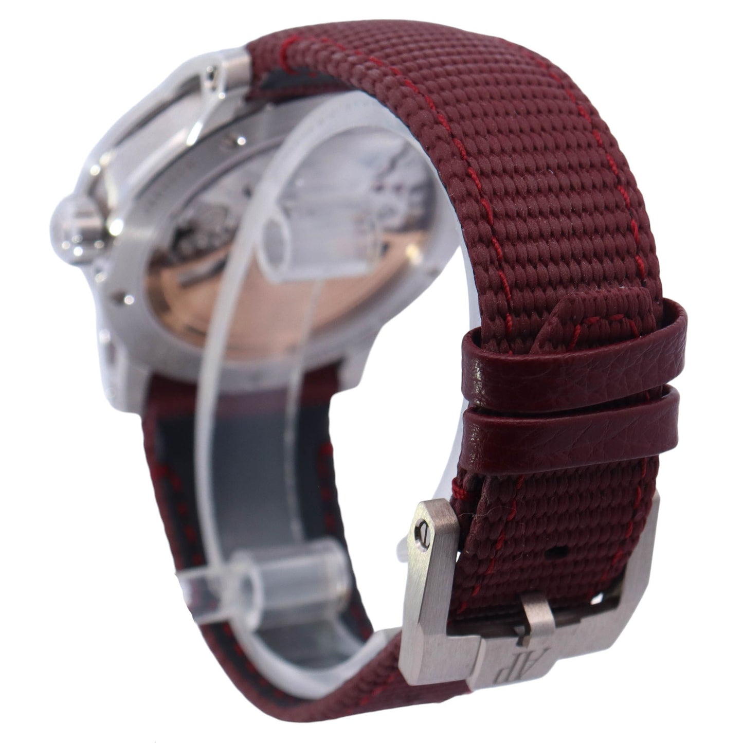 Audemars Piguet Code 11.59 White Gold 41mm Dark Red Arabic & Stick Dial Watch Reference# 15210BC.OO.A068CR.01