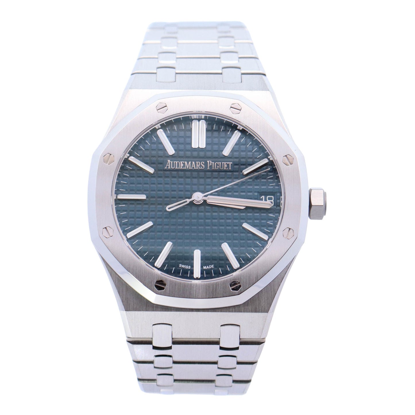 Audemars Piguet Royal Oak 41mm Blue Dial Watch Ref# 15510ST.OO.1320ST.06