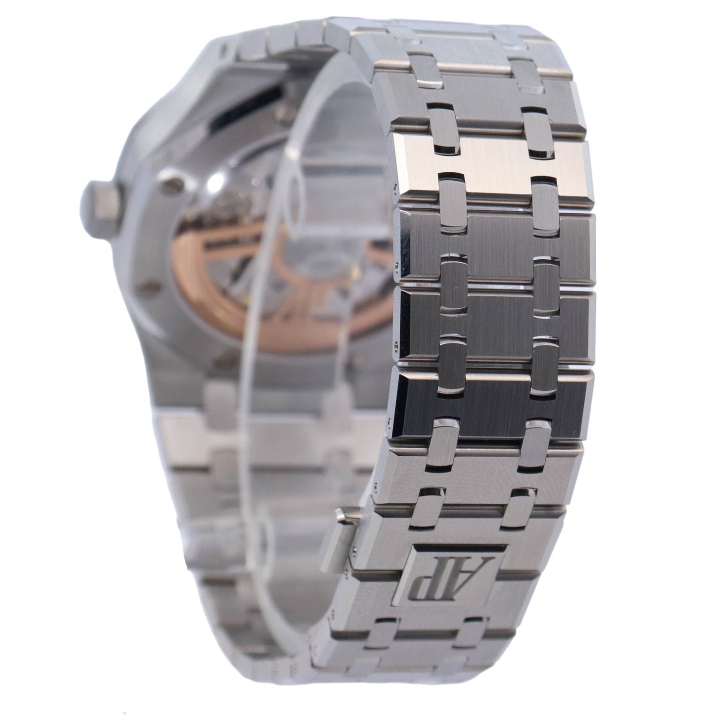 Audemars Piguet  Royal Oak Stainless Steel 41mm Black Stick Dial Watch Reference# 15510ST.OO.1320ST.07 - Happy Jewelers Fine Jewelry Lifetime Warranty