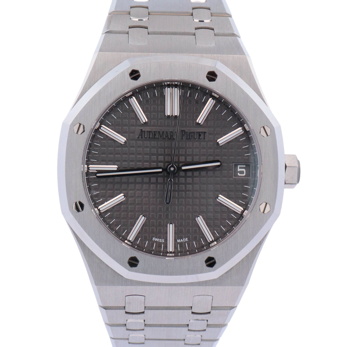 Audemars Piguet Royal Oak 41mm Grey Dial Watch Ref# 15510ST.OO.1320ST.10