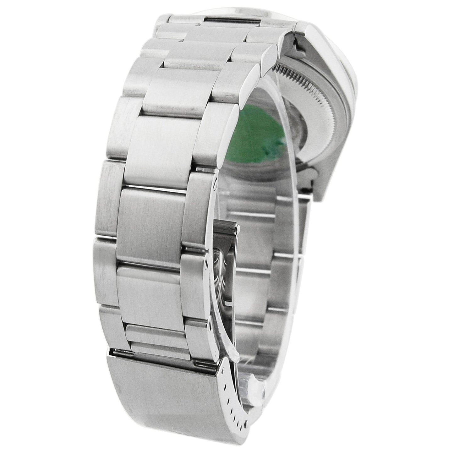 Rolex Datejust Stainless Steel 36mm Custom White MOP Diamond Dial Watch Reference# 16200 - Happy Jewelers Fine Jewelry Lifetime Warranty