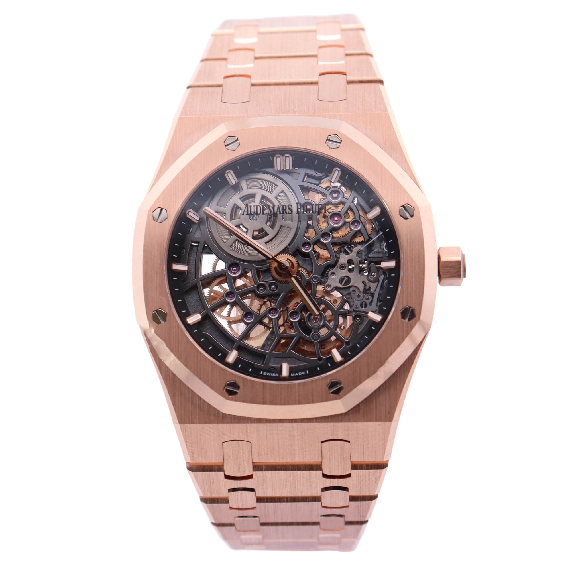 【 】オルゴール　old country rose Audemars Piguet Royal Oak Jumbo Extra-Thin Openworked Rose Gold