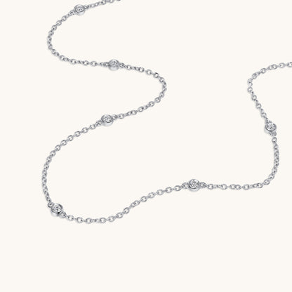 Diamond Bezel Necklace - Happy Jewelers Fine Jewelry Lifetime Warranty