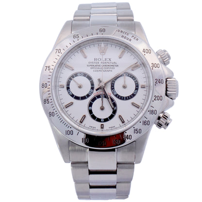 Rolex Daytona 40mm Black Dial Watch Ref# 16520 - Happy Jewelers Fine Jewelry Lifetime Warranty