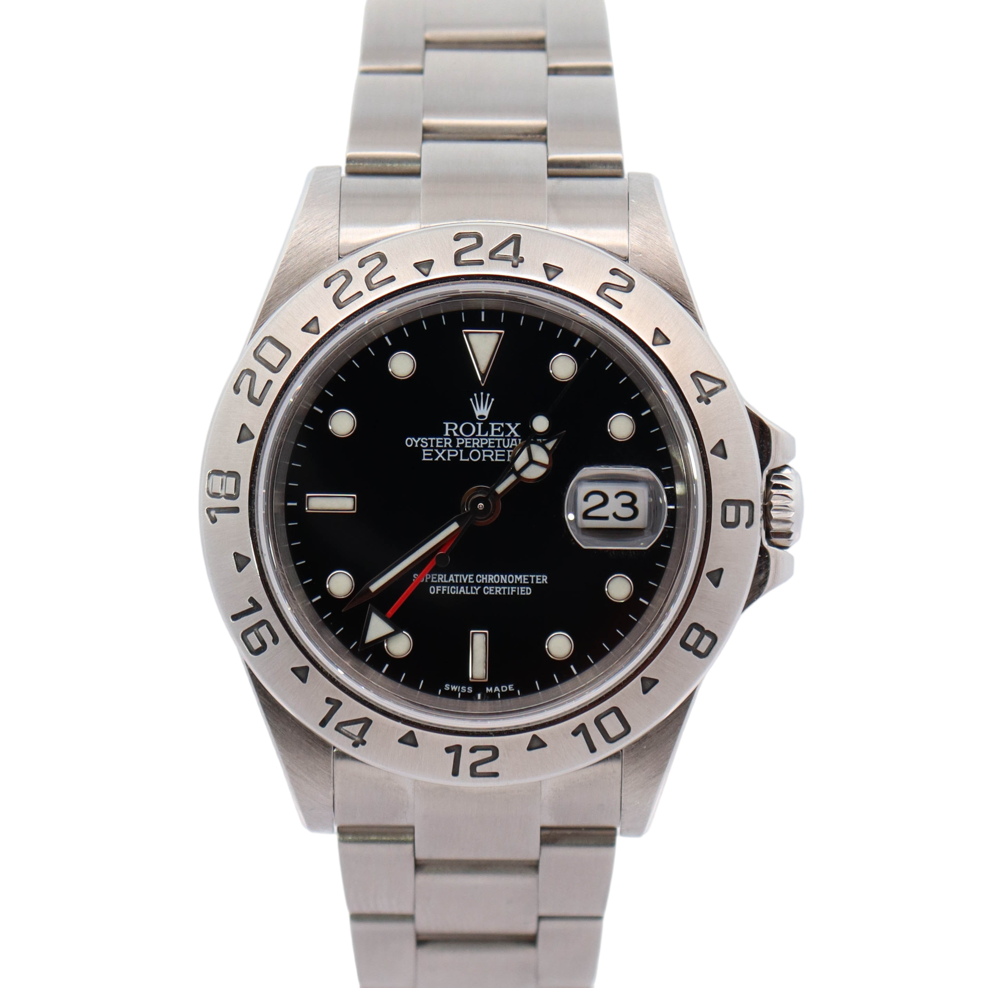 Rolex Explorer II 40mm Black Dial Watch Ref# 16570 - Happy Jewelers Fine Jewelry Lifetime Warranty