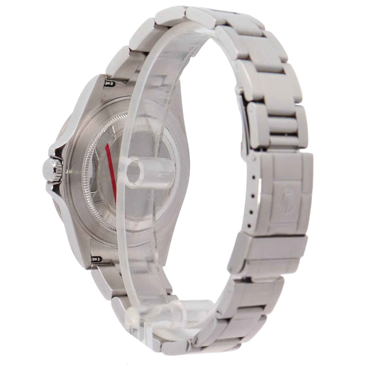 Rolex Explorer II Stainless Steel 40mm Black Dot Dial Watch Reference# 16570 - Happy Jewelers Fine Jewelry Lifetime Warranty