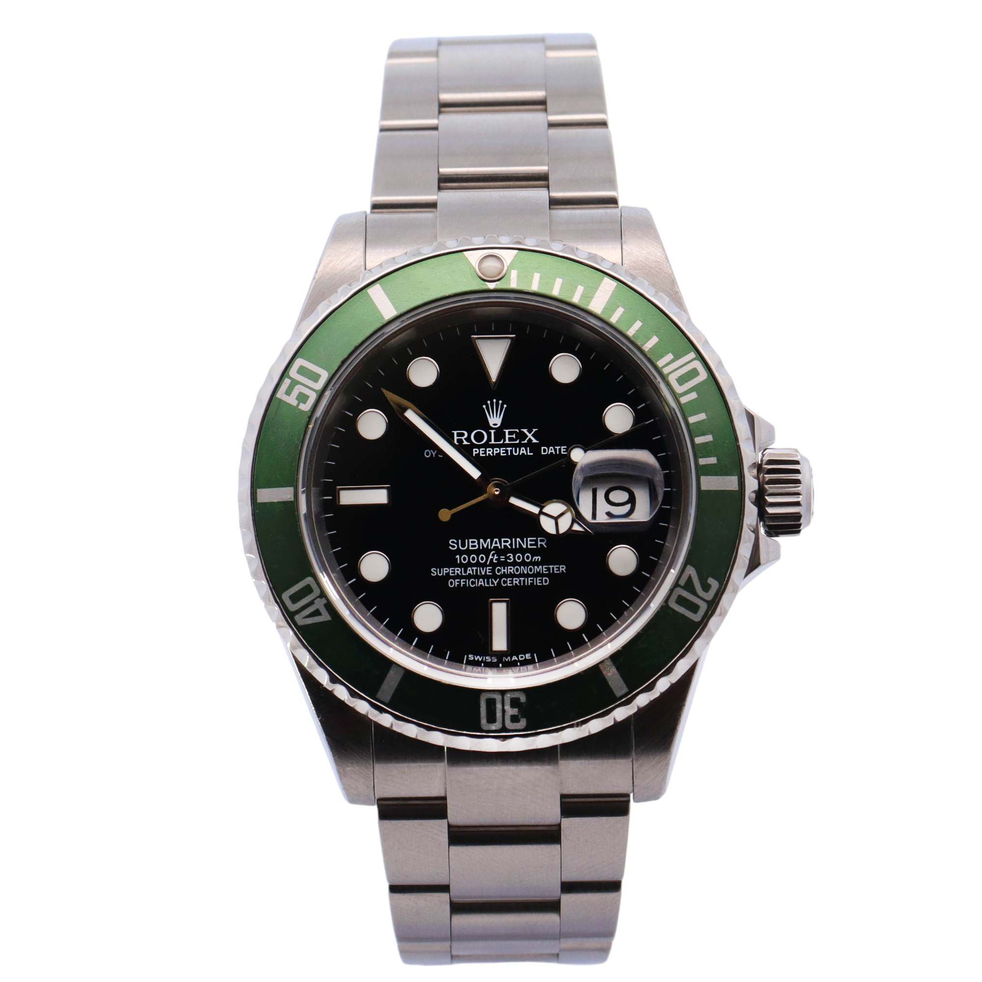 Rolex Submariner 40mm Black Dial Watch Ref# 16610LV - Happy Jewelers Fine Jewelry Lifetime Warranty