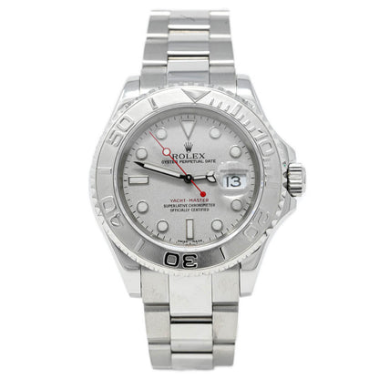 Rolex Yachtmaster 40mm Silver Dial Watch Ref# 16622 - Happy Jewelers Fine Jewelry Lifetime Warranty