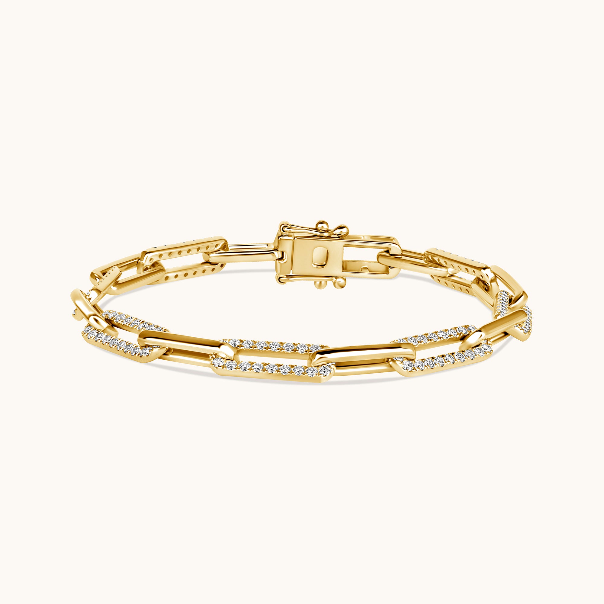 Diamond Linked Up Bracelet - Happy Jewelers Fine Jewelry Lifetime Warranty