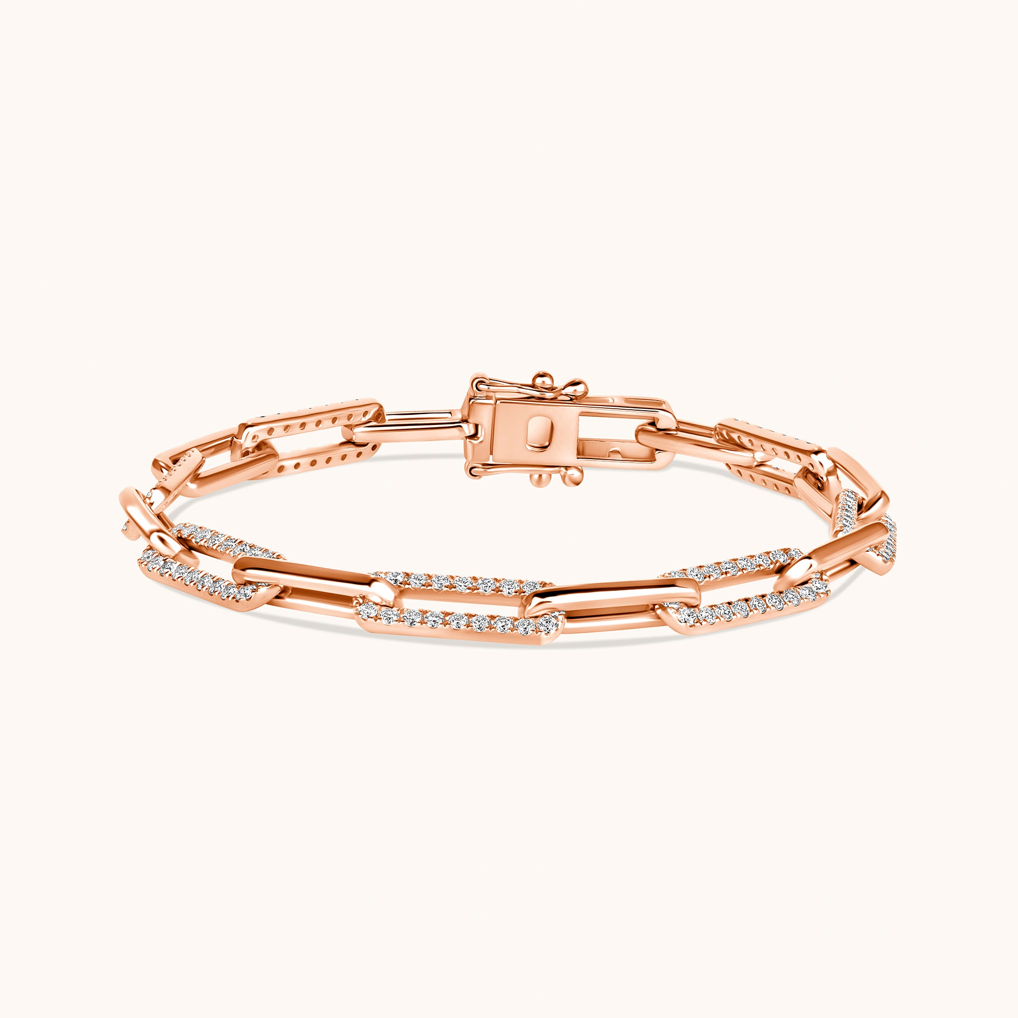 Diamond Linked Up Bracelet - Happy Jewelers Fine Jewelry Lifetime Warranty