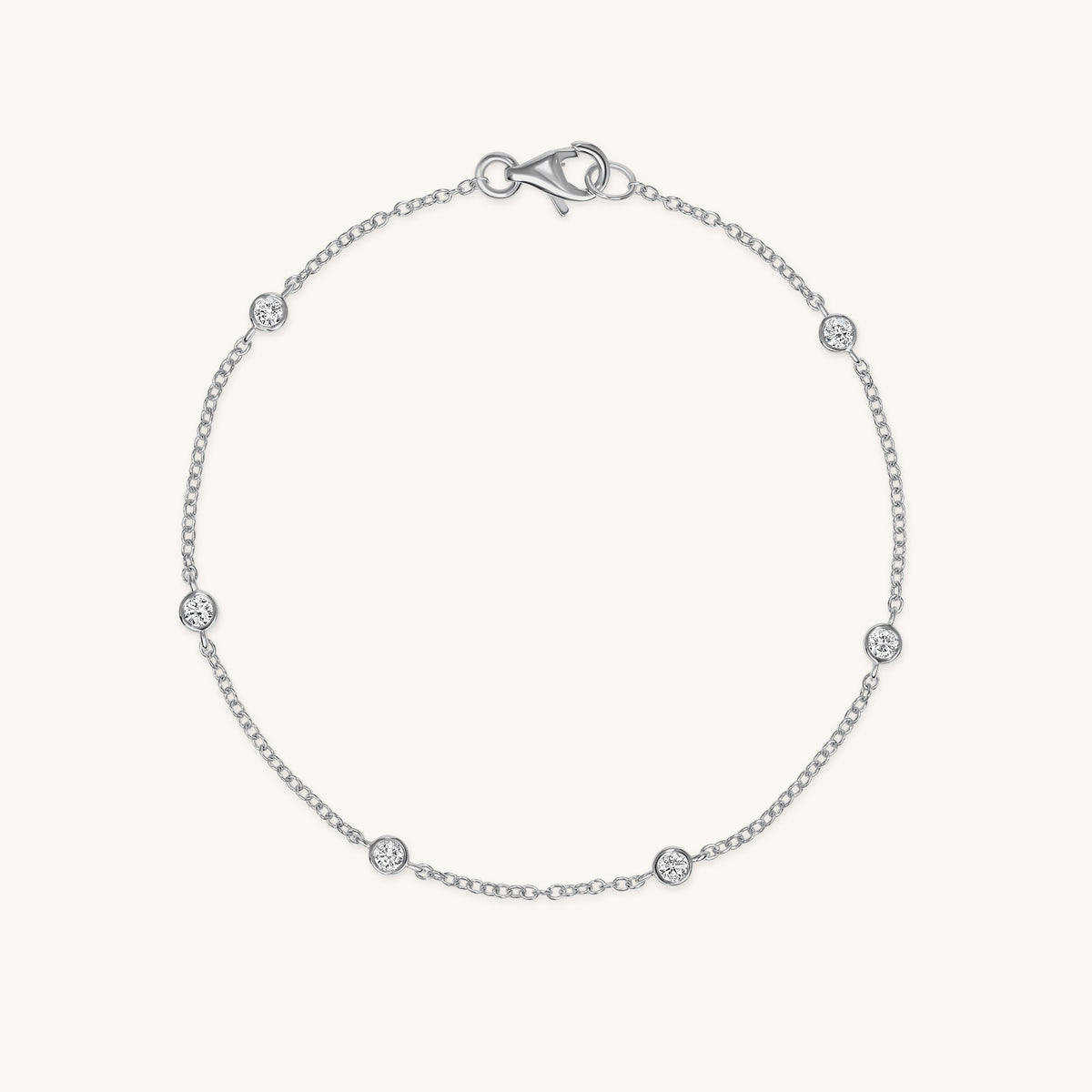 Diamond Bezel Bracelet - Happy Jewelers Fine Jewelry Lifetime Warranty