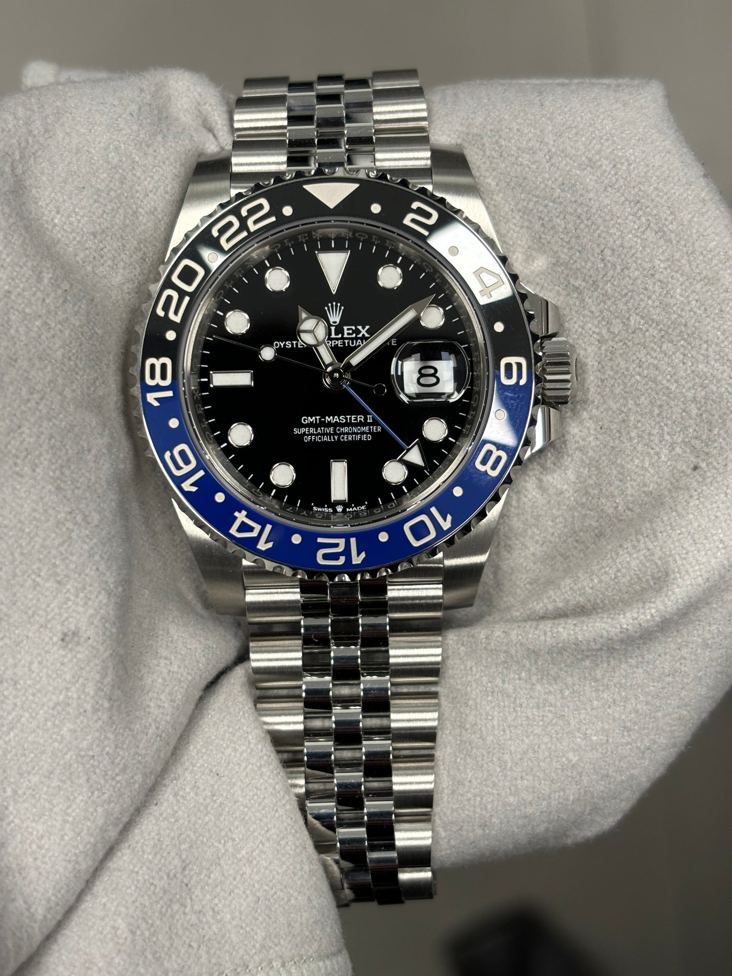 Rolex GMT-Master II 40mm Black Dial Watch Ref# 12671BLNR