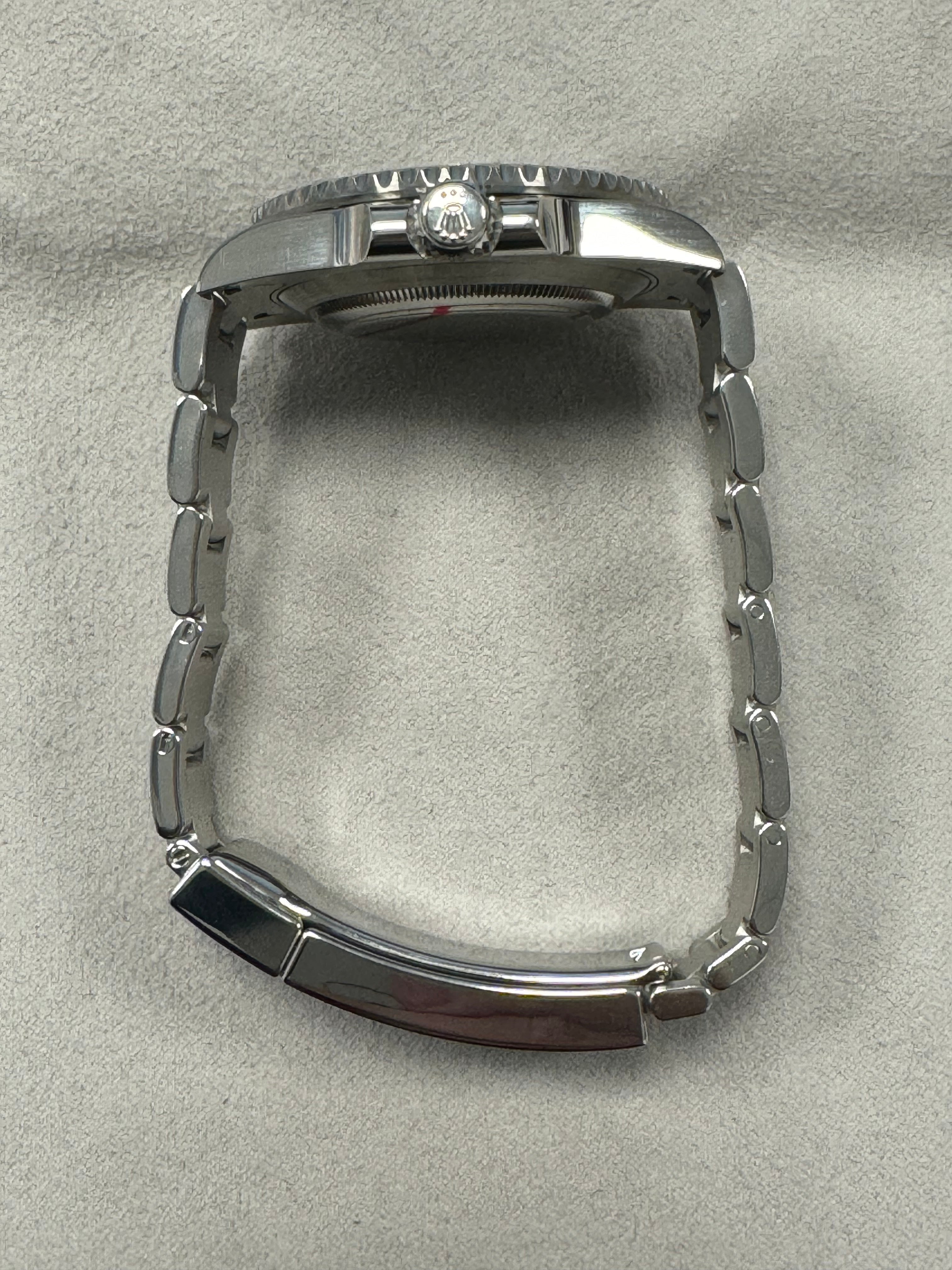 Rolex Submariner Stainless Steel 40mm Black Dot Dial Watch Reference #: 114060 - Happy Jewelers Fine Jewelry Lifetime Warranty