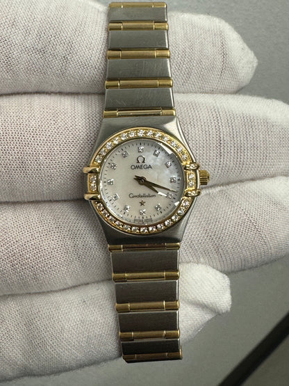 Omega Constellation 23mm MOP Dial Watch Ref# 1267.75.00 - Happy Jewelers Fine Jewelry Lifetime Warranty