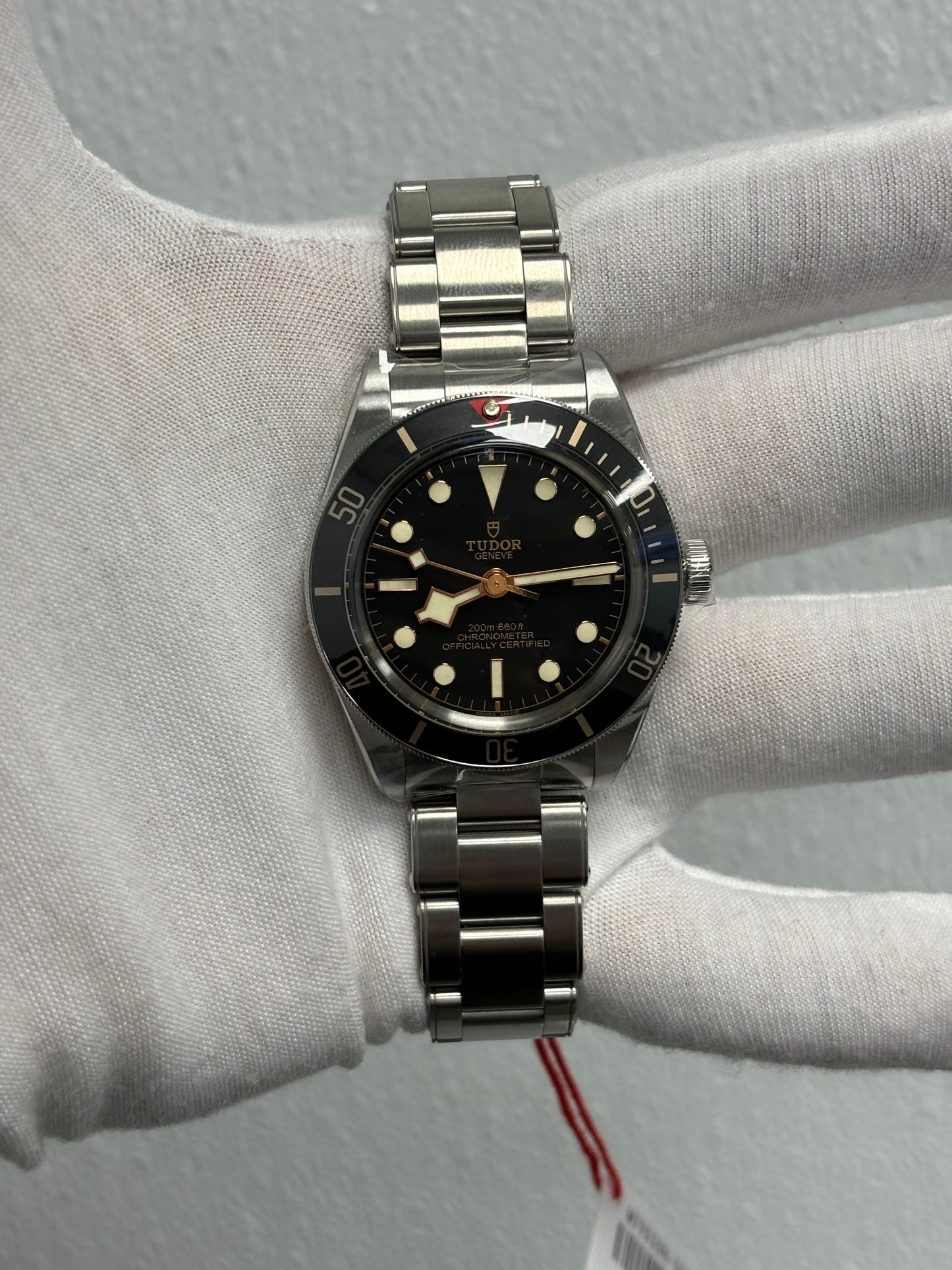 Tudor Black Bay Fifty-Eight Stainless Steel 39mm Black Dot Dial Watch Reference# 79030N - Happy Jewelers Fine Jewelry Lifetime Warranty