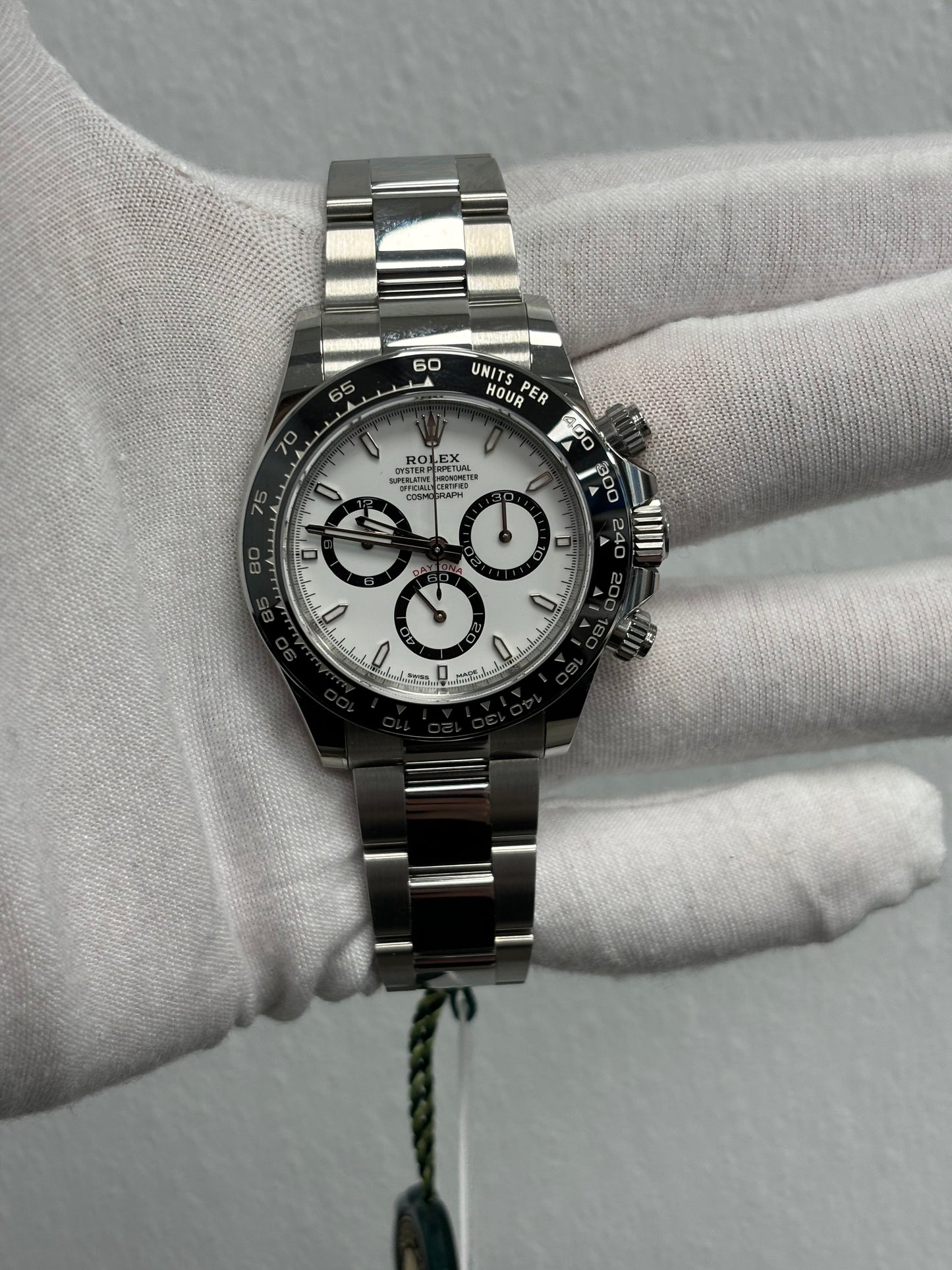 Rolex Daytona "Panda" Stainless Steel 40mm White Chronograph Dial Watch Reference# 126500LN - Happy Jewelers Fine Jewelry Lifetime Warranty