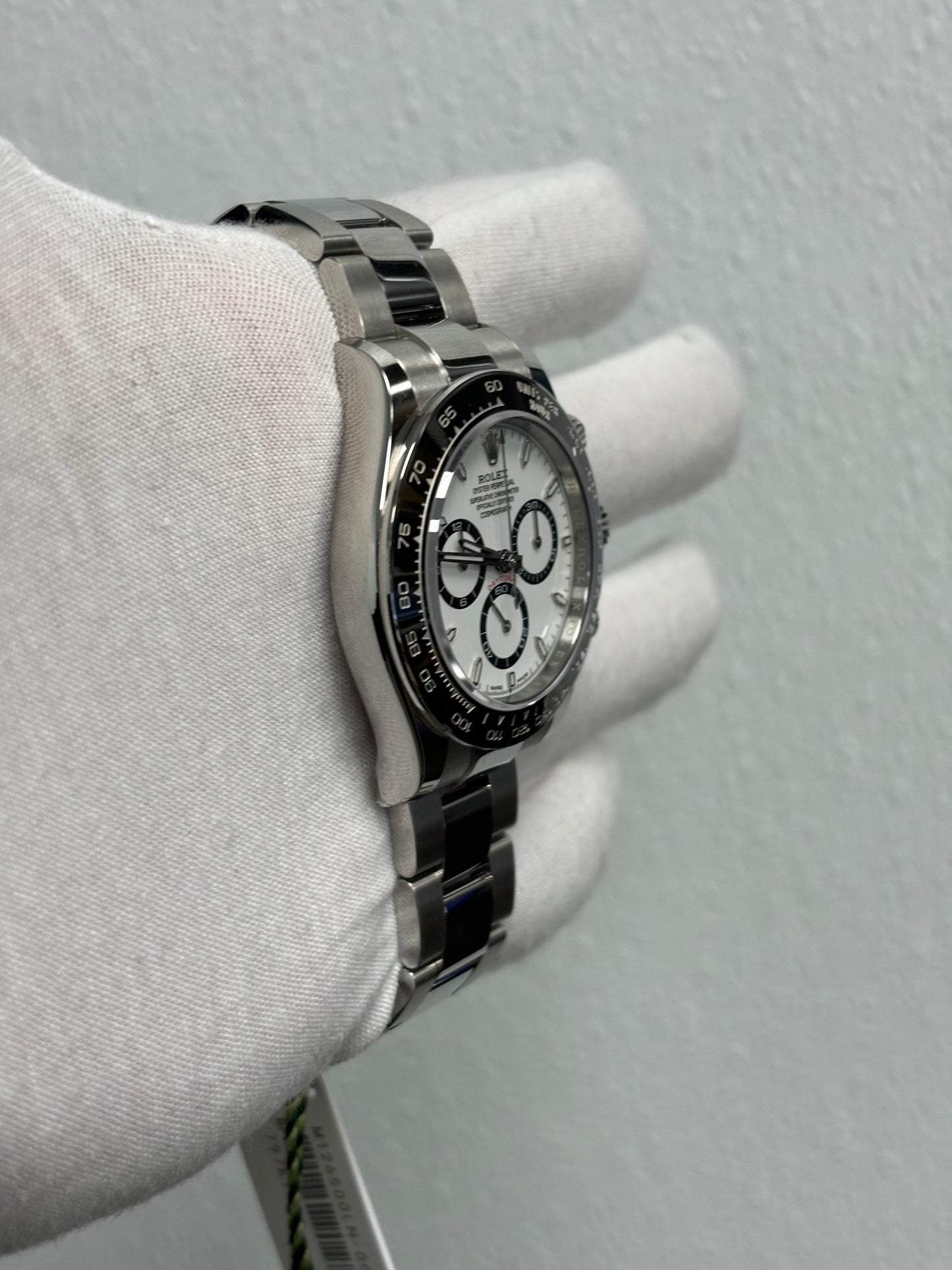 Rolex Daytona "Panda" Stainless Steel 40mm White Chronograph Dial Watch Reference# 126500LN - Happy Jewelers Fine Jewelry Lifetime Warranty