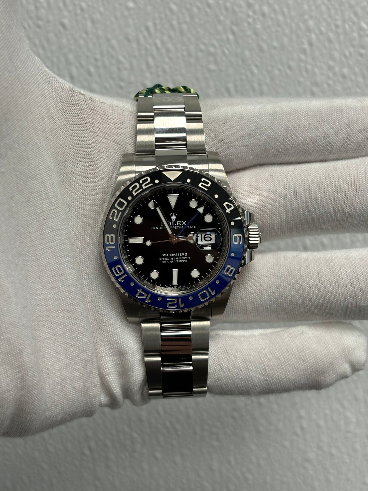 Rolex GMT Master II "Batman" Stainless Steel 40mm Black Dot Dial Watch Reference# 126710BLNR - Happy Jewelers Fine Jewelry Lifetime Warranty