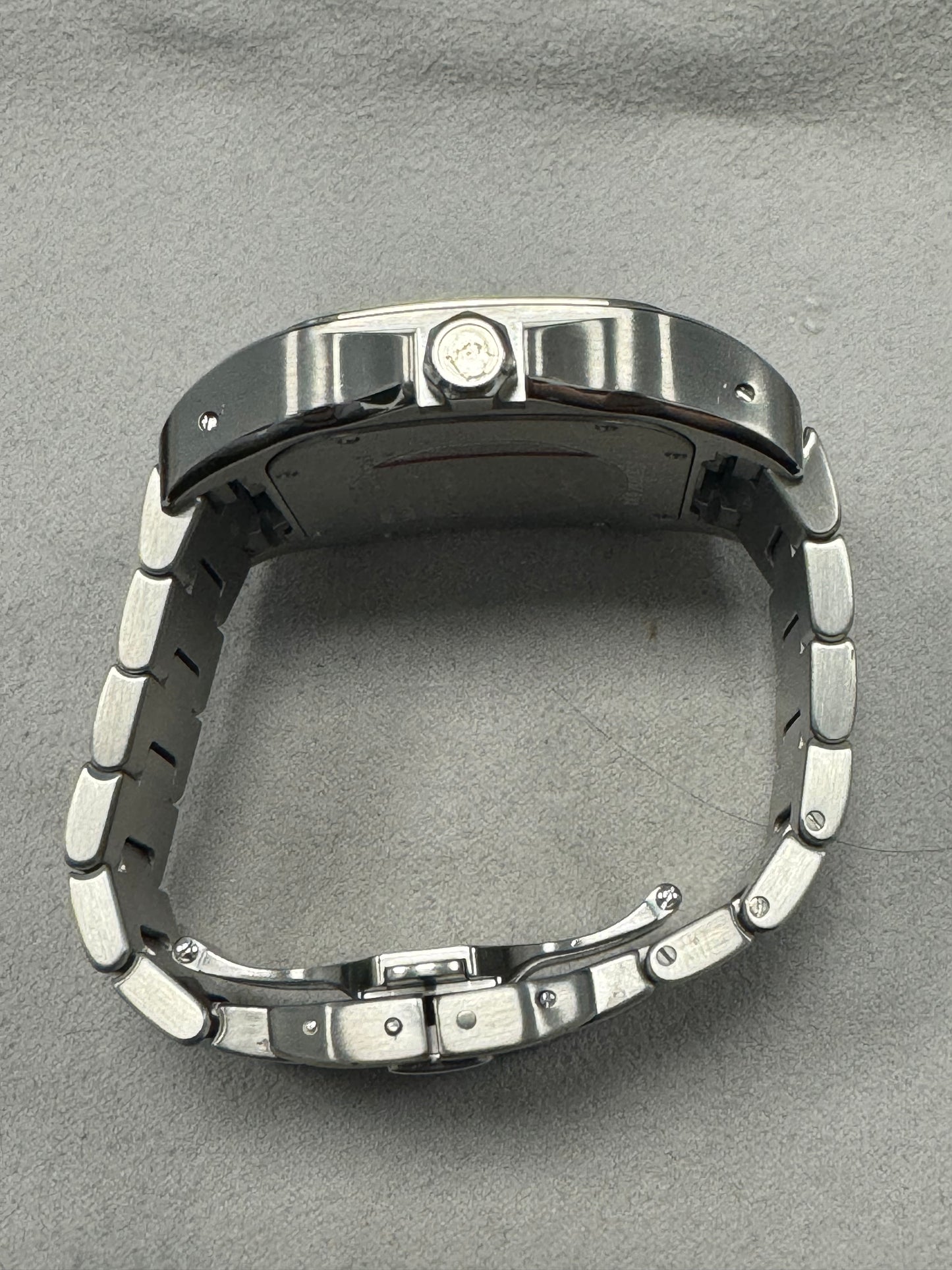 Cartier Santos 100 Stainless Steel 38mm White Roman Dial Watch Reference #: W200737G - Happy Jewelers Fine Jewelry Lifetime Warranty