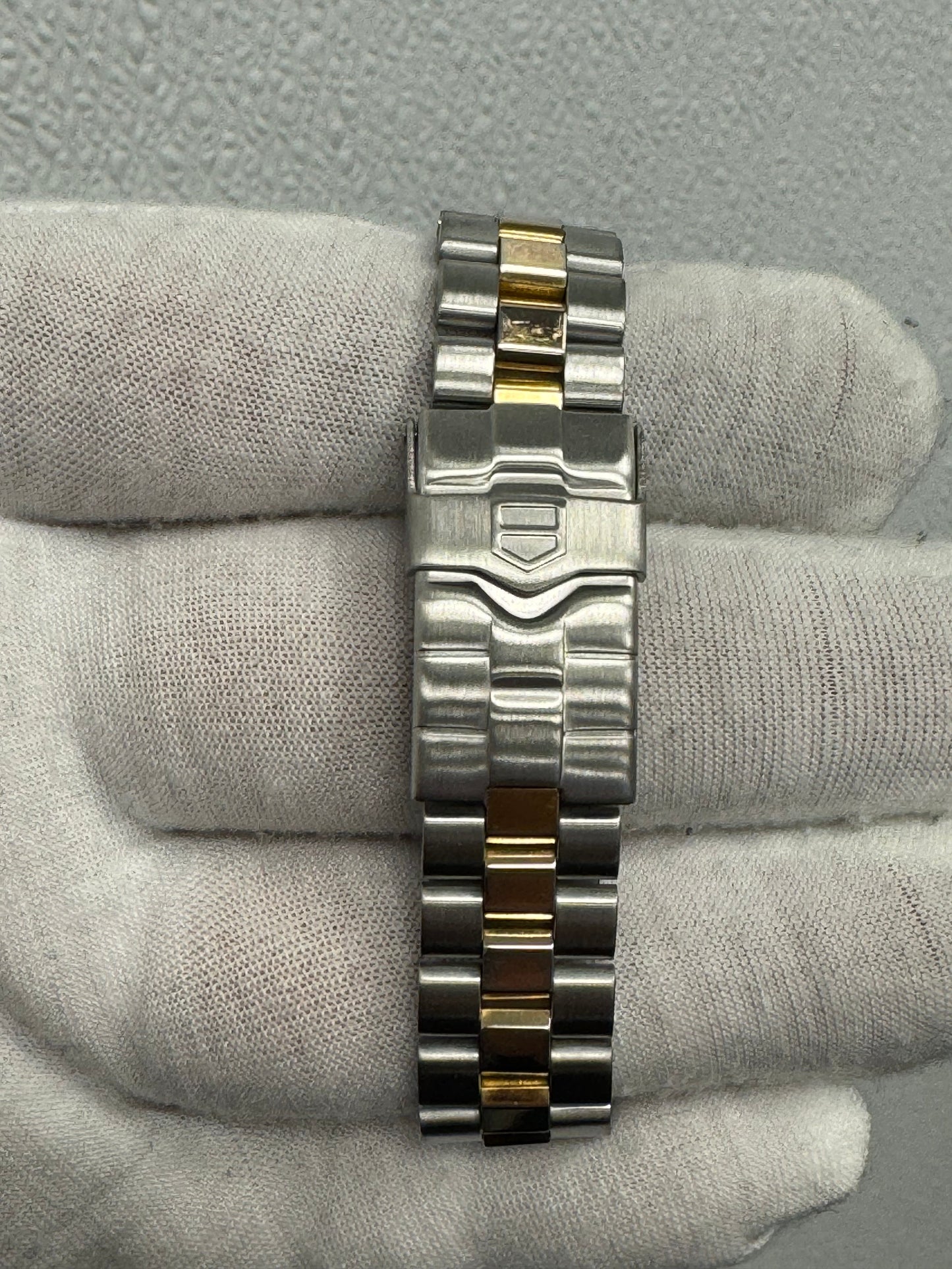 Tag Heuer Lady Professional Two Tone Stainless Steel Yellow Gold 27mm Silver Stick Dial Watch - Happy Jewelers Fine Jewelry Lifetime Warranty