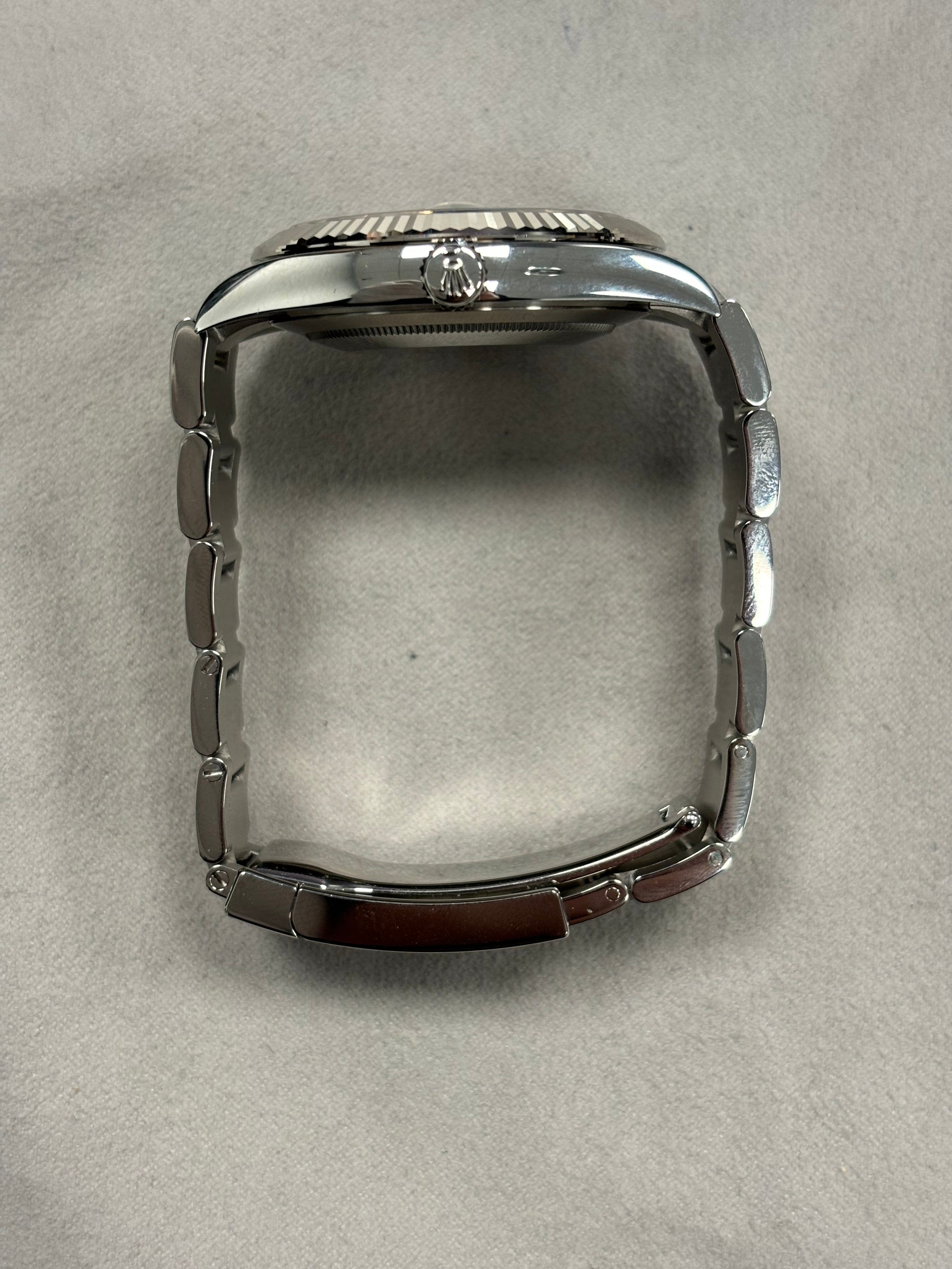 Rolex Datejust Stainless Steel 41mm Black Stick Dial Watch Reference# 126334 - Happy Jewelers Fine Jewelry Lifetime Warranty