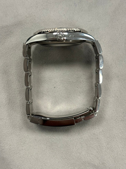 Rolex Datejust Stainless Steel 41mm Black Stick Dial Watch Reference# 126334 - Happy Jewelers Fine Jewelry Lifetime Warranty