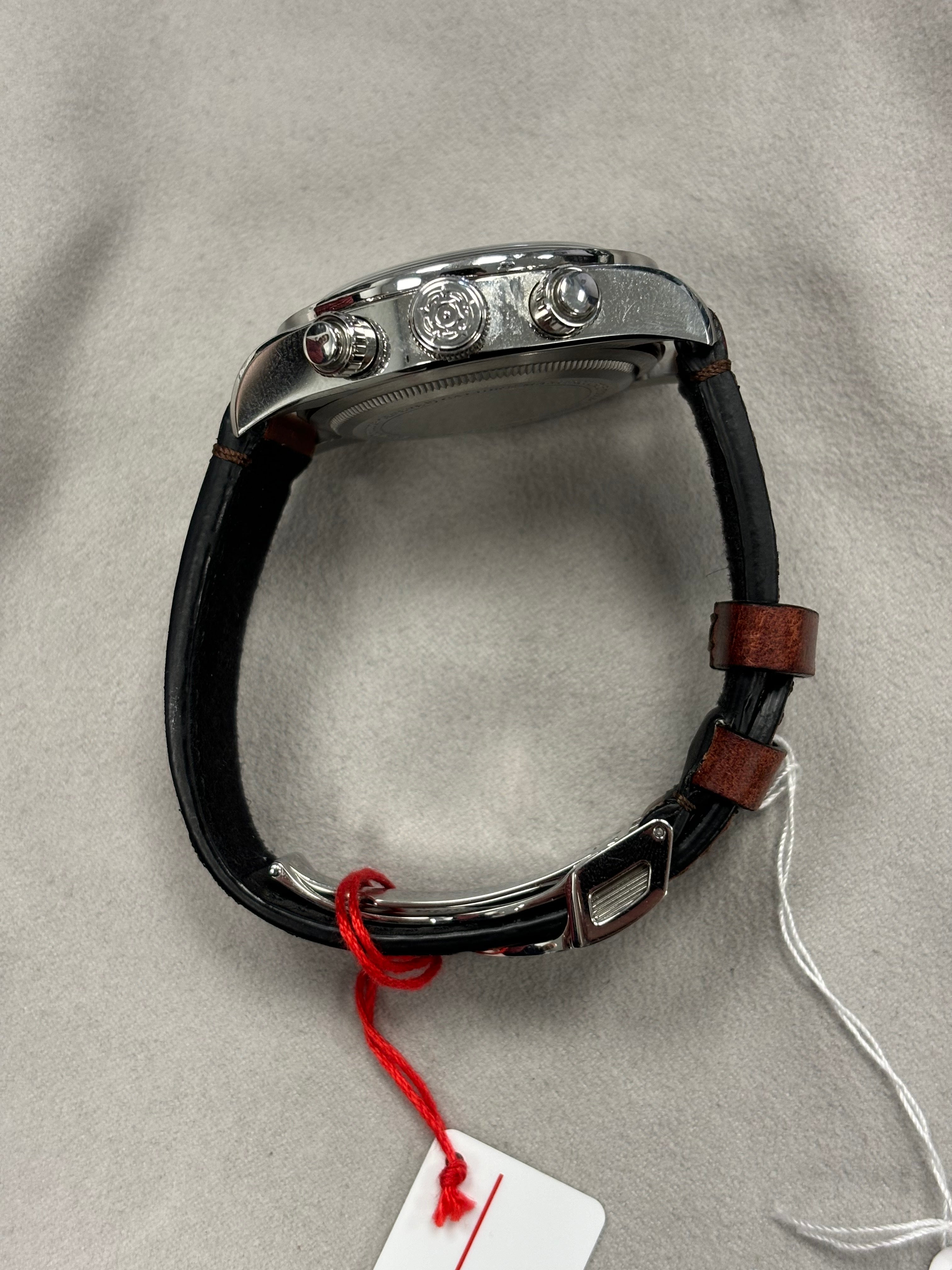 Tudor Black Bay Stainless Steel 41mm White Chronograph Dial Watch Reference# 79360N - Happy Jewelers Fine Jewelry Lifetime Warranty