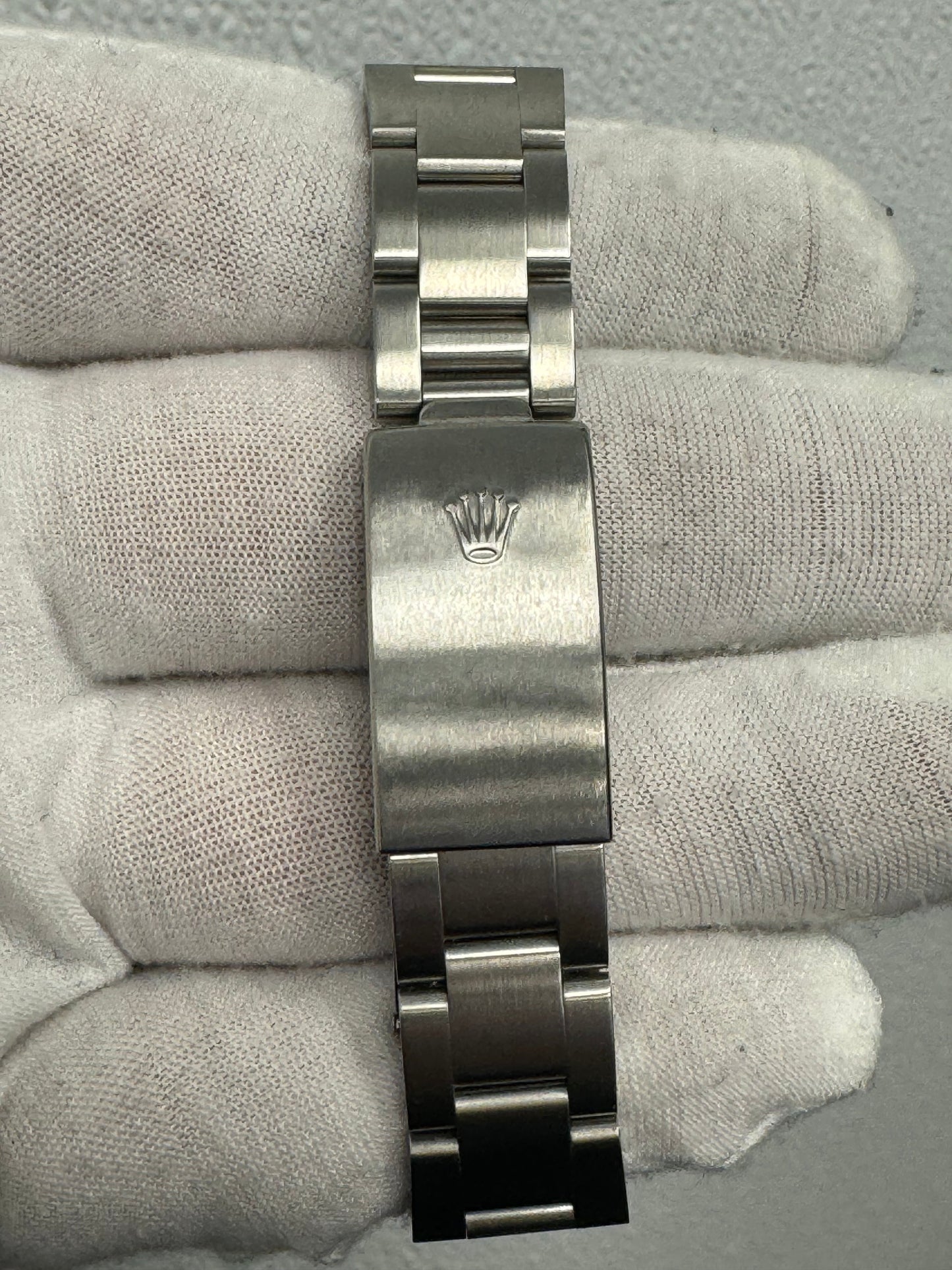 Rolex Air-King Stainless Steel 34mm Silver Stick Dial Watch Reference# 14000