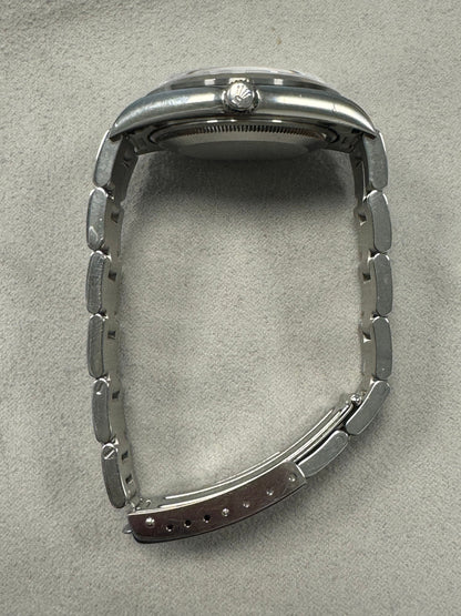 Rolex Air-King Stainless Steel 34mm Silver Stick Dial Watch Reference# 14000 - Happy Jewelers Fine Jewelry Lifetime Warranty