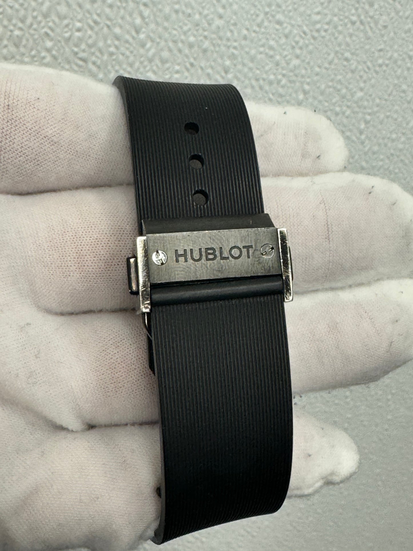 Hublot Classic Fusion Black Magic Black Ceramic 42mm Black Carbon Stick Dial Watch Reference #:  542.CM.1770.RX