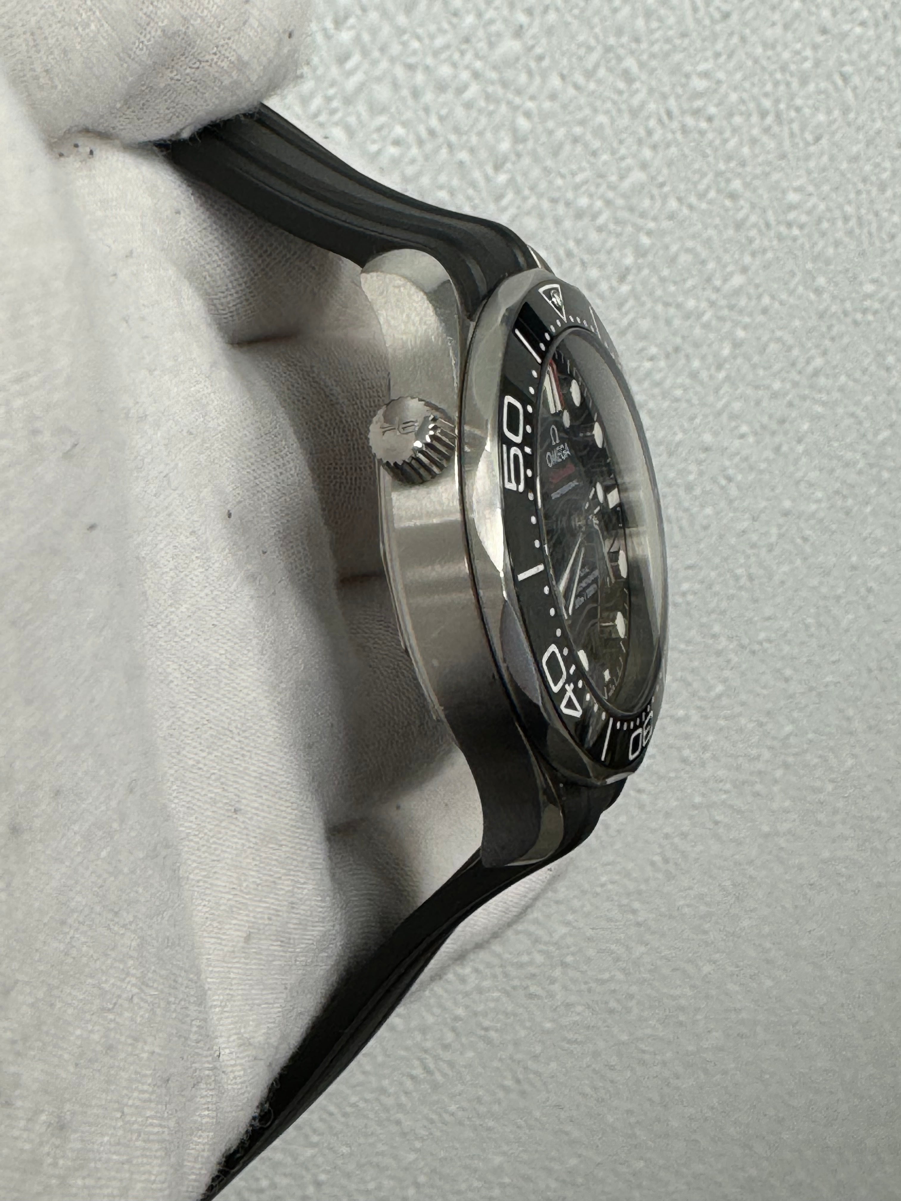 Omega Sea Master 300 Stainless Steel 42mm Black Dot Dial Watch Reference #: 210.32.42.20.01.001 - Happy Jewelers Fine Jewelry Lifetime Warranty