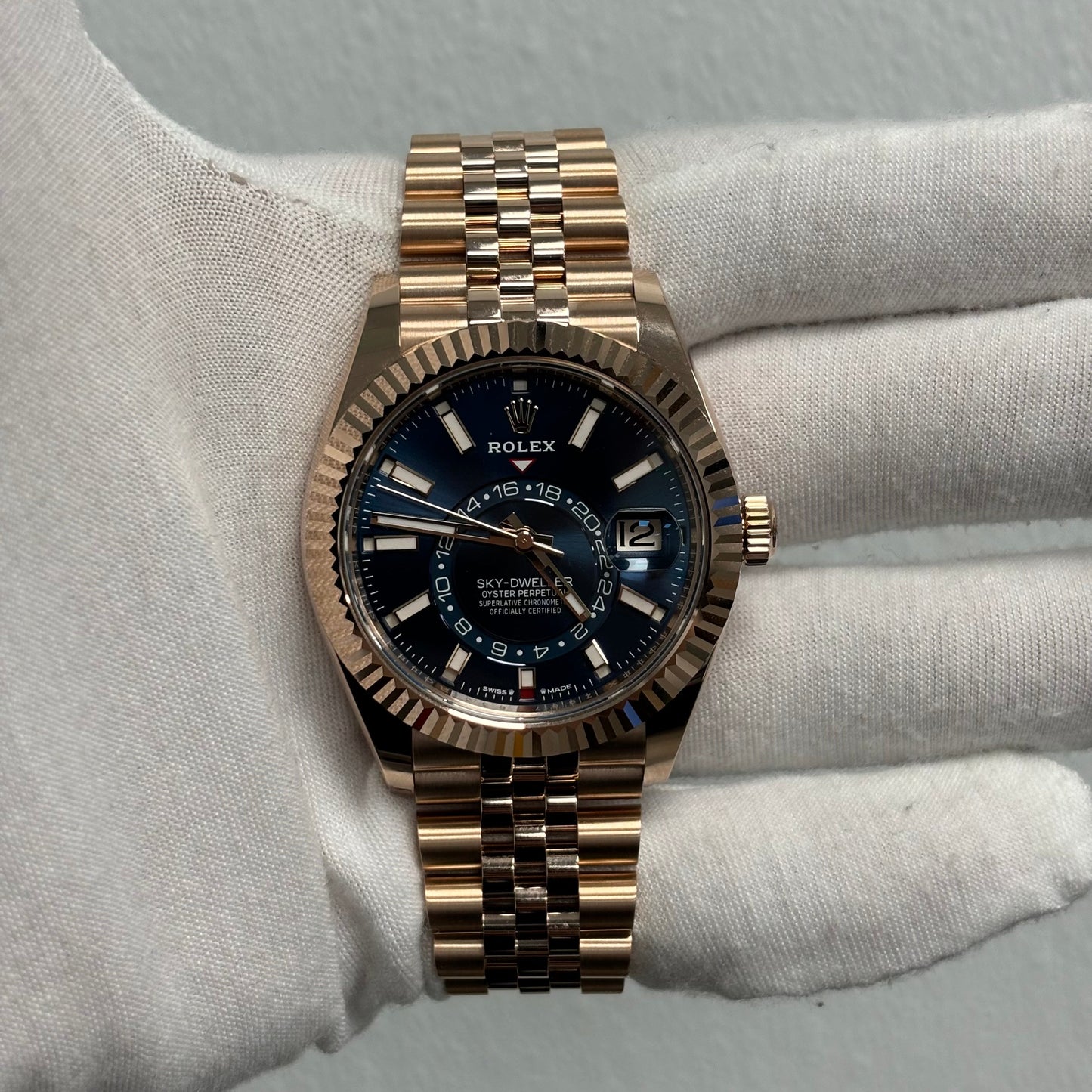 Rolex Sky-Dweller 42mm Blue Dial Ref# 336935