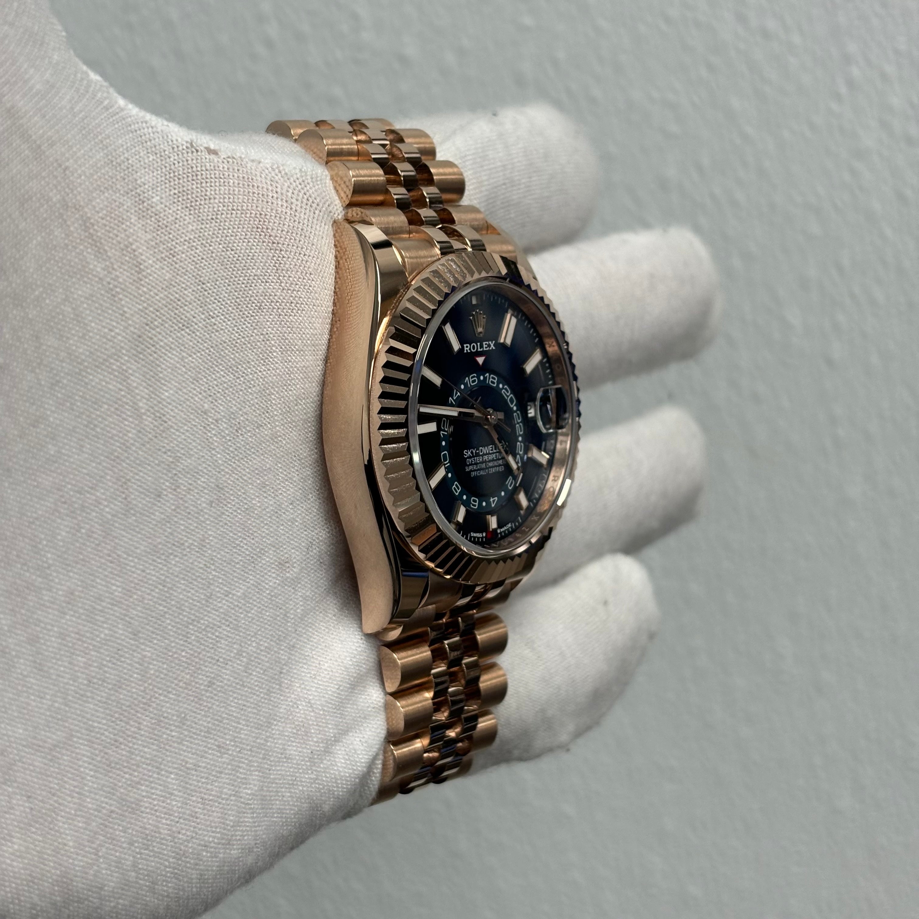 Rolex Sky-Dweller 42mm Blue Dial Ref# 336935 - Happy Jewelers Fine Jewelry Lifetime Warranty